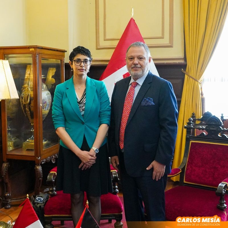 زيارة بروتوكولية مع الدكتور كارلوس ميسيا راميريث